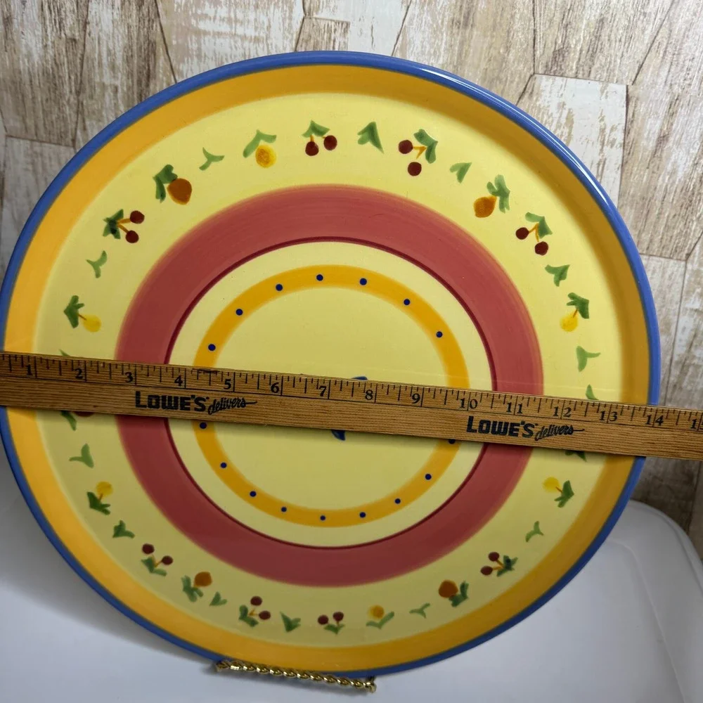 Pfaltzgraff Pistoulet by Jana Kolpen Round Platter 14